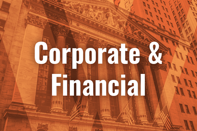 Corporate & Financial Graphic