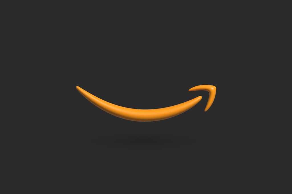Amazon Logo Mark 3D