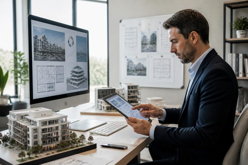 découvrez une stratégie digitale sur mesure pour promoteurs immobiliers, optimisée pour le marketing immobilier afin de maximiser votre visibilité et vos ventes.